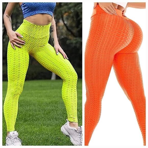 🔸️NWT High Waist Booty Lifting Athletic Pants Medium - Picture 1 of 16